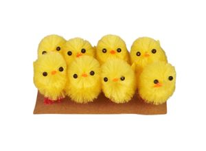 5709898375331 - Küken gelb Plüsch Multi Packung 8 Stück 15 x 35 cm 5709898375331 - Küken gelb Plüsch Multi Packung 8 Stück 15 x 35 cm