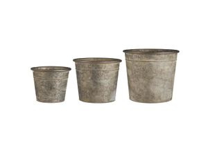 5709898376475 - Metall Töpfe 3er Set Urban Garden Ø 18 - 26 cm
