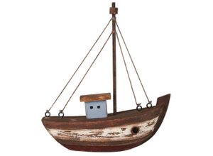 5709898378172 - Deko-Schiff aus Holz Nautico 15 x 5 x 175 cm