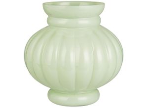 5709898379810 - Vase Petra in Hellgrün Höhe 18 Ø 17 cm