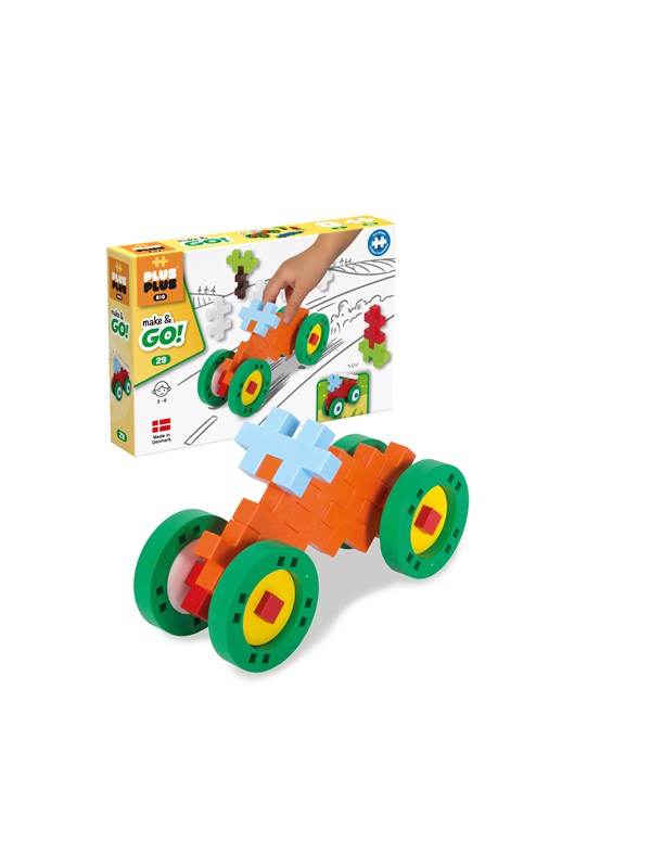 5710409201209 - Plus Plus29 Kreativ Bausteine BIG GO! Fahrzeuge