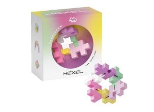 5710409201810 - Plus-Plus Hexel Flex Bausteine pink