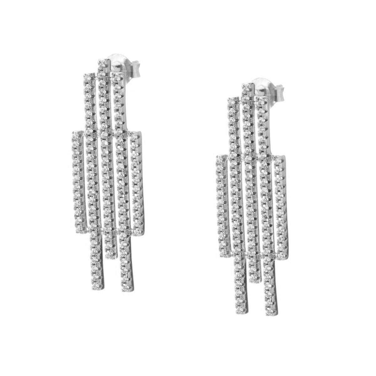 5710698040657 - Damenohrringe E0203-CZ Sterlingsilber 3 cm