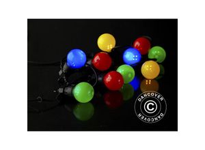 5710828629325 - Ergänzungsset für LED-Lichterketten Lucas 3m Schwarz Mix Warmweiß - Warm weiß