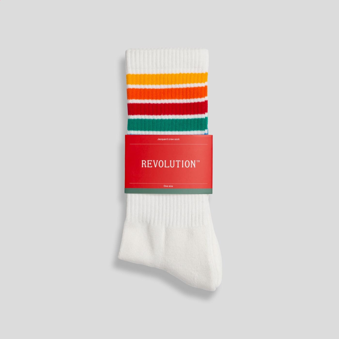 5710864669989 - Socken jaquard crew Revolution