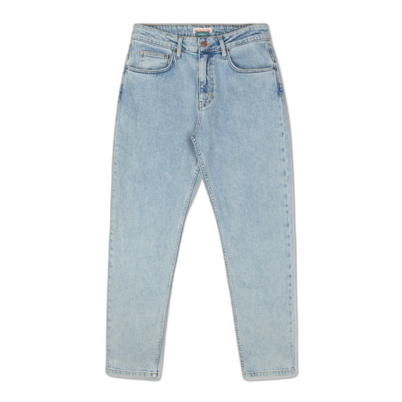 5710864684586 - Dicke weit geschnittene Jeans mit Waschung Revolution