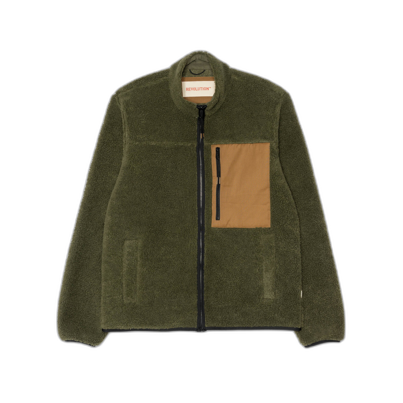5710864750700 - Kurze Plüschjacke mit kontrastierender Brusttasche Revolution 5710864750700 - Kurze Plüschjacke mit kontrastierender Brusttasche Revolution