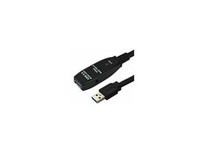 5711045494345 - USB30AAF5A - usb Kabel (5 m usbusb a usb a 30 (31 Gen 1) Stecker Buchse Schwarz) - Microconnect