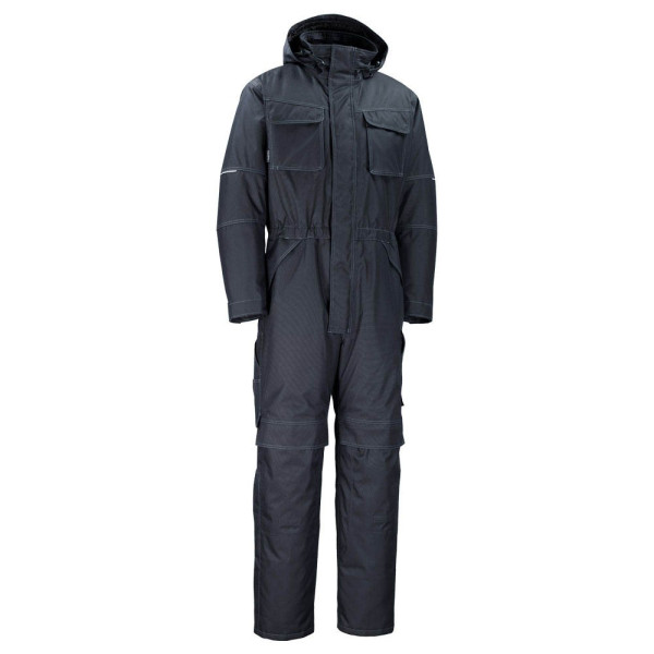 5711074191888 - unisex Winteroverall Ventura schwarzblau Größe S