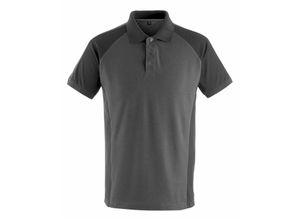 5711074225453 - Unique Poloshirt Bottrop Gr xs dunkelanthrazit schwarz - dunkelanthrazit schwarz - Mascot