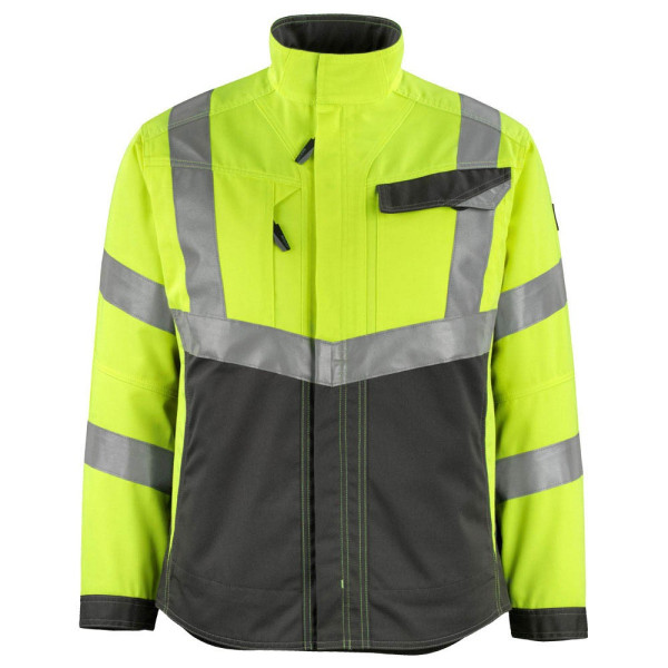 5711074273386 - Jacke Oxford warngelb anthrazit Größe 3XL 5711074273386 MASCOT