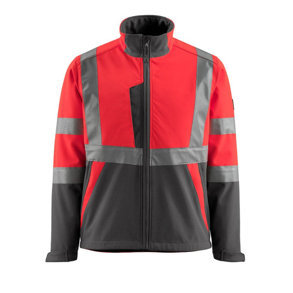 5711074303595 - unisex Warnjacke Kiama rot Größe 4XL 5711074303595 MASCOT