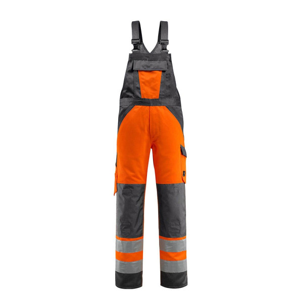 5711074305278 - MASCOT® unisex Warnschutz-Latzhose Gosford orange dunkelanthrazit Größe 50