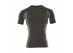 5711074321827 - Funktionsunterhemd crossover kurzarm pavia 50185 Gr xs dunkelanthrazit - dunkelanthrazit - Mascot