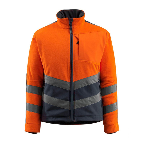 5711074346356 - MASCOT® unisex Warnjacke SHEFFIELD orange schwarzblau Größe 2XL