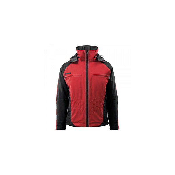 5711074443857 - Herren Softshelljacke DARMSTADT Unique rot schwarz Größe L 5711074443857 10010568197863