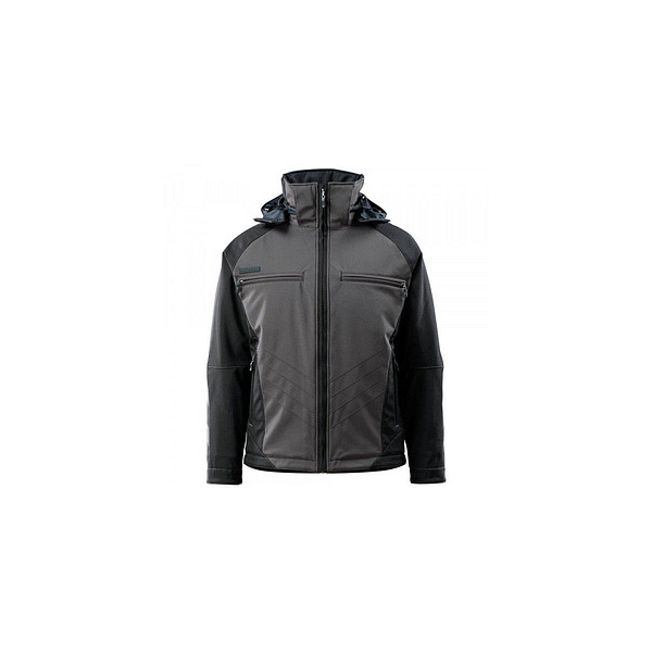 5711074444212 - Herren Softshelljacke DARMSTADT Unique dunkelanthrazit schwarz Größe L 5711074444212 10010568365828