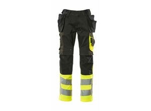 5711074543342 - - Hose mit Hängetaschen Klasse 1 Hose Größe 90C50 schwarz hi-vis gelb