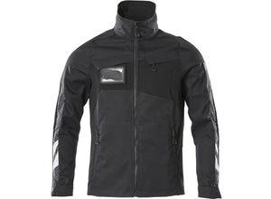 5711074653713 - Accelerate Jacke Stretch Zones 18509 leichte und elastische Arbeitsjacke Farbe Schwarz - 09 Größe 4XL - Mascot