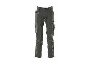 5711074683291 - - Bundhose advanced wasserabweisend mit Knietaschen 17179 Gr 22 dunkelanthrazit - dunkelanthrazit