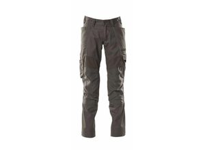 5711074692026 - Accelerate Hose mit CORDURA-Knietaschen Stretch-Einsätze Gr 23 dunkelanthrazit - dunkelanthrazit - Mascot