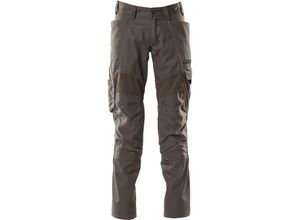 5711074692125 - Arbeitshose Stretch Zones 18579 leichte Bundhose mit Cordura Knietaschen Farbe Dunkelanthrazit - 18 Größe 46 - Mascot