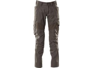 5711074692149 - Arbeitshose Stretch Zones 18579 leichte Bundhose mit Cordura Knietaschen Farbe Dunkelanthrazit - 18 Größe 48 - Mascot