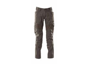 5711074692316 - Accelerate Hose mit CORDURA-Knietaschen Stretch-Einsätze Gr 100 dunkelanthrazit - dunkelanthrazit - Mascot