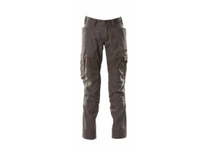 5711074692361 - Accelerate Hose mit CORDURA-Knietaschen Stretch-Einsätze Gr 116 dunkelanthrazit - dunkelanthrazit - Mascot