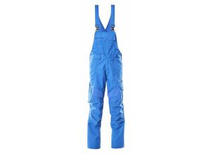 5711074694303 - ACCELERATE Latzhose mit CORDURA-Knietaschen Stretch-Einsätze Gr 42 azurblau - azurblau