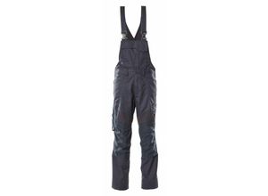 5711074694921 - Accelerate Latzhose mit CORDURA-Knietaschen Stretch-Einsätze Gr 46 schwarzblau - schwarzblau - Mascot