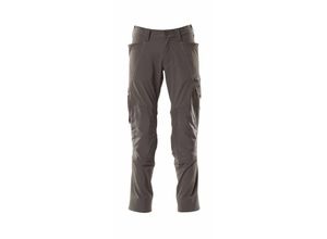 5711074716135 - MASCOT ACCELERATE Hose mit CORDURA-Knietaschen 18479-311-18 Vier-Wege-Stretchstoff Gr 92 dunkelanthrazit - dunkelanthrazit