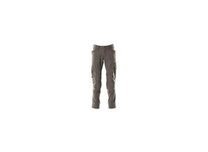 5711074716159 - MASCOT ACCELERATE Hose mit CORDURA-Knietaschen 18479-311-18 Vier-Wege-Stretchstoff Gr 96 dunkelanthrazit - dunkelanthrazit