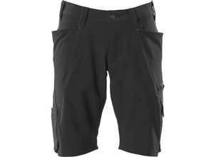 5711074720385 - Accelerate Shorts ultimate stretch 18149 Arbeitsshorts Arbeitshose kurz Farbe Schwarz - 09 Größe 44 - Mascot