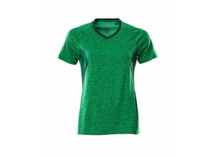 5711074731732 - Accelerate T-Shirt Damenpassform mit feuchtigkeitstransportierendem coolmax® pro und V-Ausschnitt Gr xl grasgrün grün - grasgrün grün - Mascot