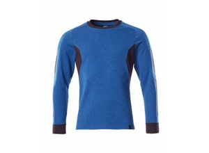 5711074736997 - Accelerate Herren Sweatshirt 18384-962-91010 Gr 4XL azurblau schwarzblau - azurblau schwarzblau - Mascot