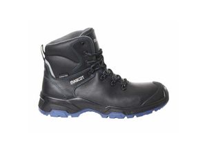 5711074739448 - FOOTWEAR FLEX Sicherheitsstiefel S3 SRC DGUV Gr48 schwarz kornblau - schwarz kornblau