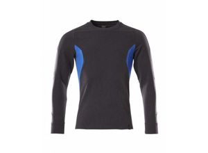 5711074752270 - - Sweatshirt accelerate moderne Passform Herren 18384 Gr 3XL schwarzblau azurblau