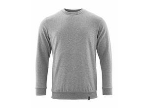 5711074762392 - Sweatshirt CROSSOVER moderne Passform Herren 20284 Gr 2XL grau-meliert - grau-meliert