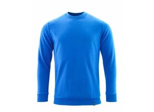 5711074762750 - Sweatshirt crossover moderne Passform Herren 20284 Gr 5XL azurblau - azurblau - Mascot