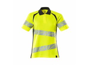 5711074802586 - Damen-Polo-shirt 19093-771-17010 Gr 2XL hi-vis gelb schwarzblau - Mascot