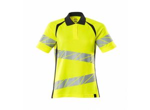 5711074802661 - Damen-Polo-shirt 19093-771-17010 Gr XL hi-vis gelb schwarzblau