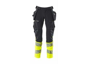 5711074808731 - - Hose mit Hängetaschen 19131-711-01017 Gr 90C56 schwarzblau hi-vis gelb