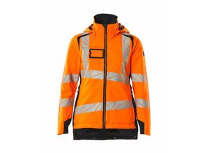 5711074830787 - Winterjacke cli ® Damen Winterjacke Gr xl hi-vis orange schwarzblau - Mascot