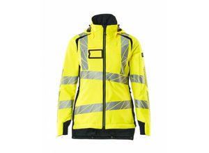 5711074830848 - Winterjacke cli ® Damen Winterjacke Gr l hi-vis gelb schwarzblau - Mascot