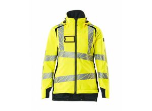 5711074830862 - Winterjacke cli ® Damen Winterjacke Gr s hi-vis gelb schwarzblau - Mascot