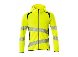 5711074845330 - Kapuzensweatshirt 19284-781-1744 Gr XL hi-vis gelb dunkelpetroleum