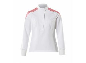 5711074850198 - Schlupfkasack Damen ULTIMATE STRETCH Gr 2XL weiss verkehrsrot