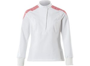 5711074850211 - Schlupfkasack Damen ULTIMATE STRETCH Gr 4XL weiss verkehrsrot