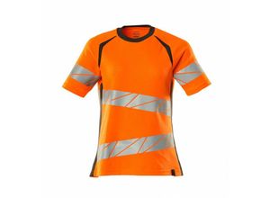 5711074877881 - Damen-T-shirt 19092-771 5XL hi-vis orange dunkelanthrazit - Mascot